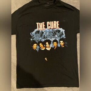 The Cure Black Graphic T-Shirt Size Medium